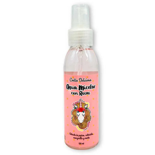 Agua micelar con rosas