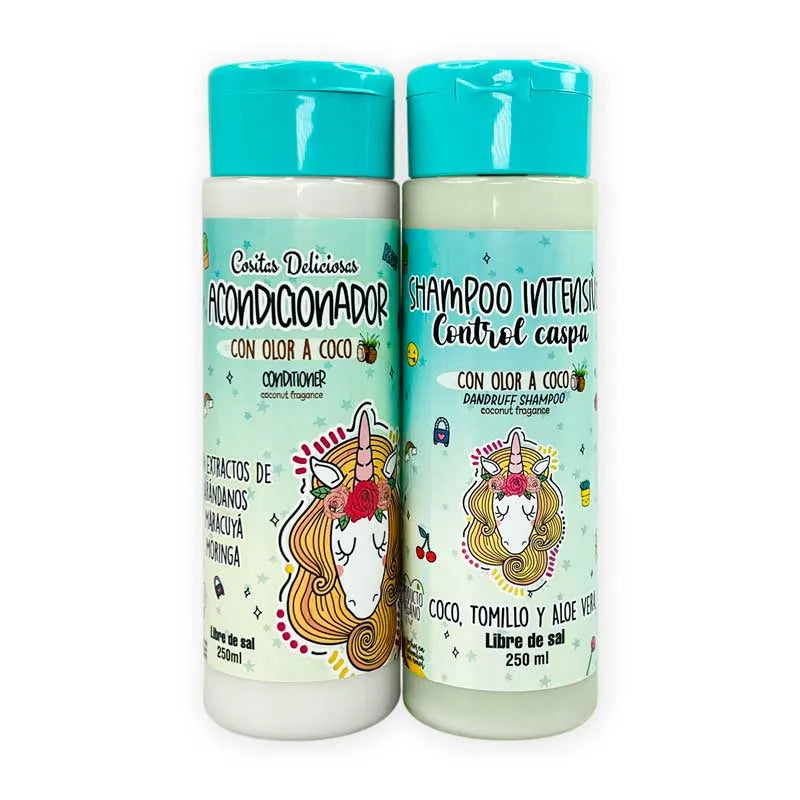 Kit básico anticaspa 250ml