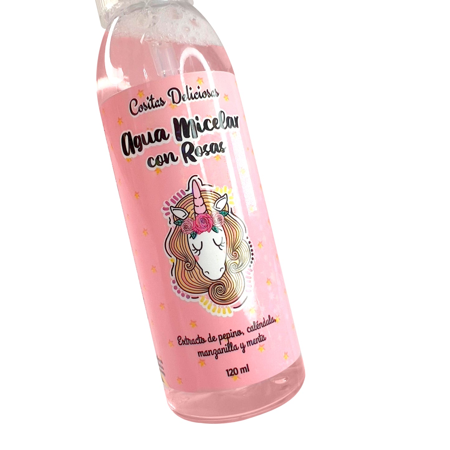 Agua micelar con rosas